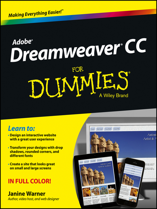 Title details for Dreamweaver CC For Dummies by Janine Warner - Available